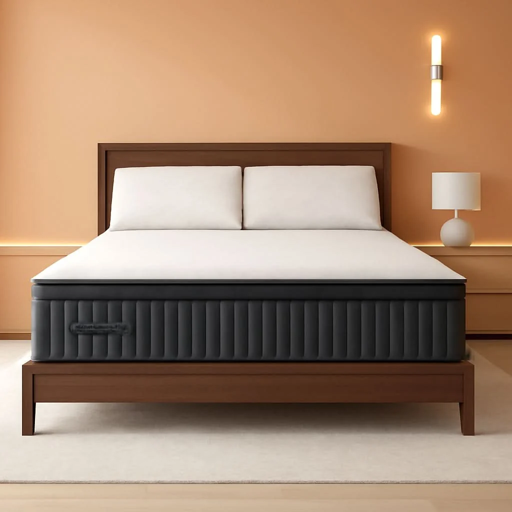 Solid Queen Hybrid Memory Foam Mattress 14 Inch Premium Material