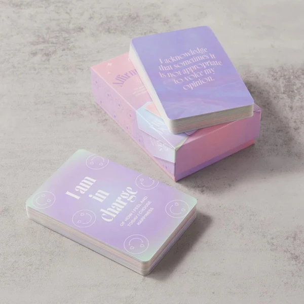 Safe Teenager Affirmation Cards Contemporary