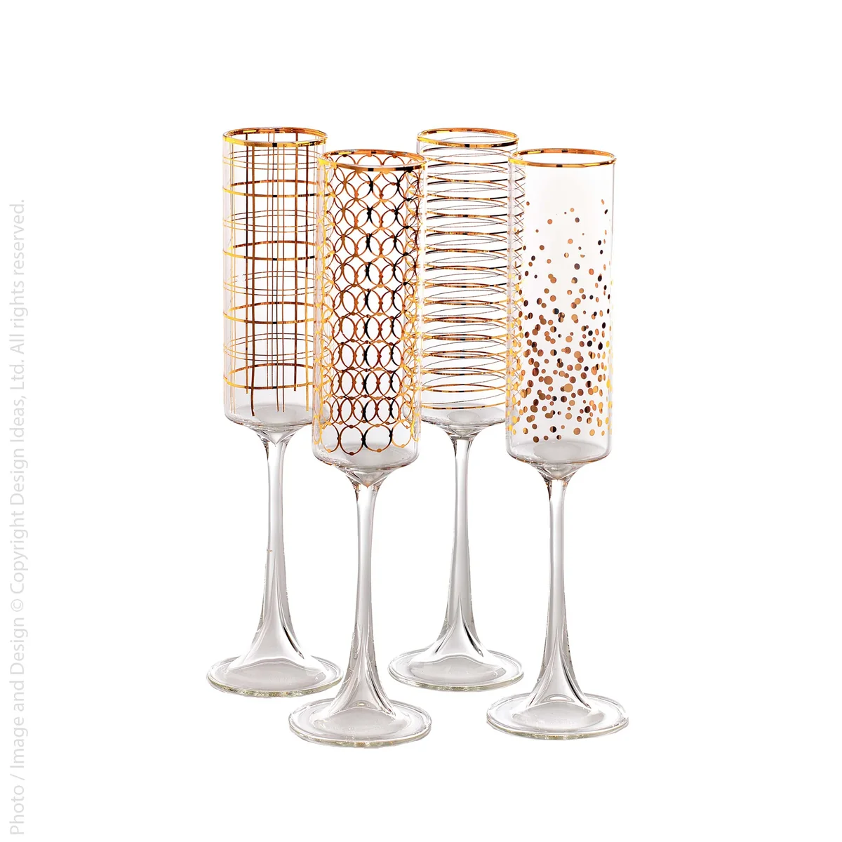 Stylish Kyra Champagne Flutes Trusted
