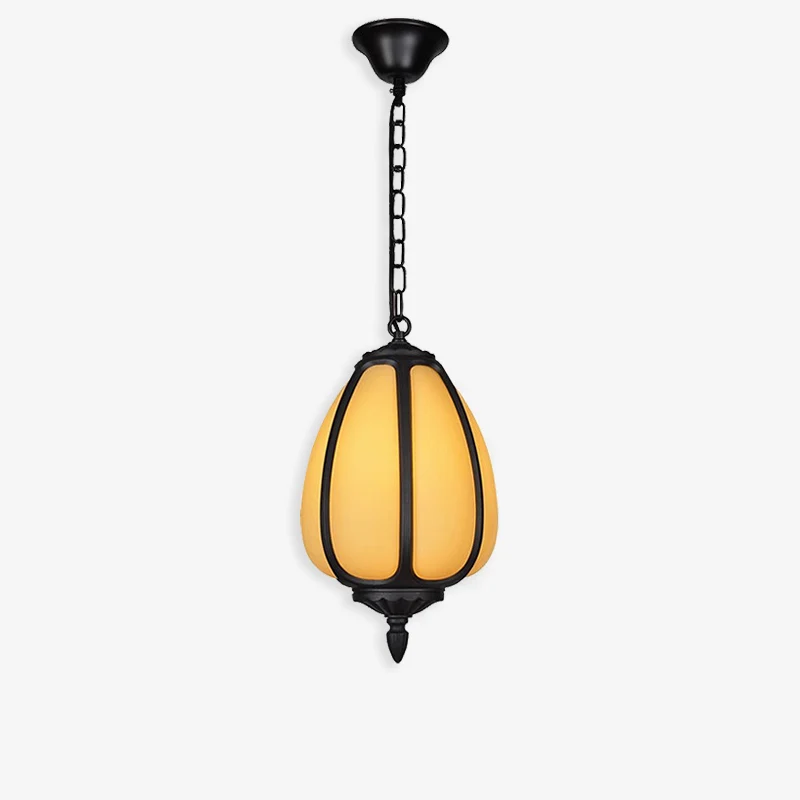 World-Class Vintage Pumpkin Pendant Lamp Modern