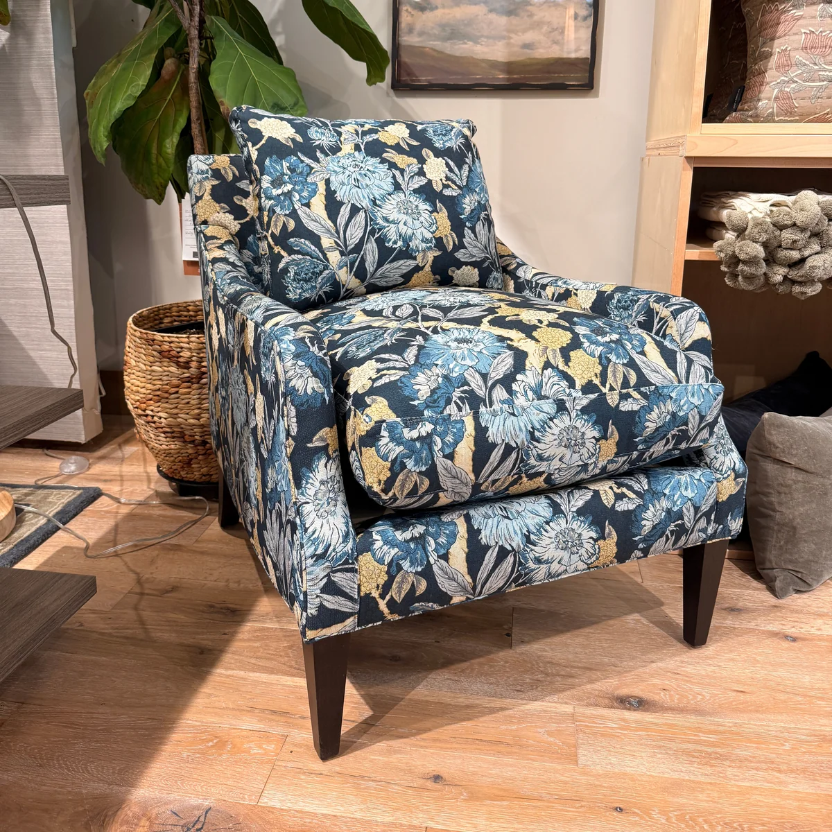 Solid Mally Accent Chair Refined