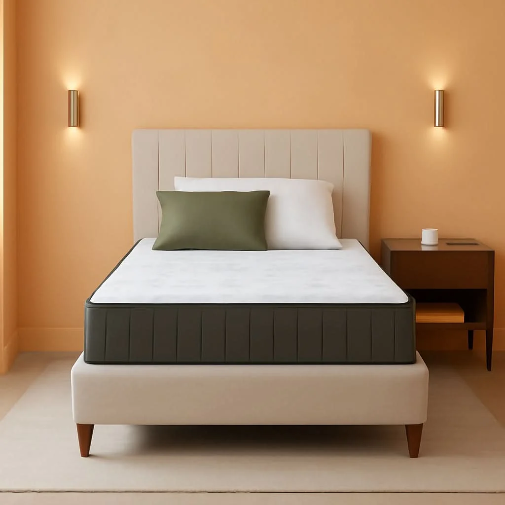 Expertly Made Twin Hybrid Mattress Medium Firm Comfort and Support High-End