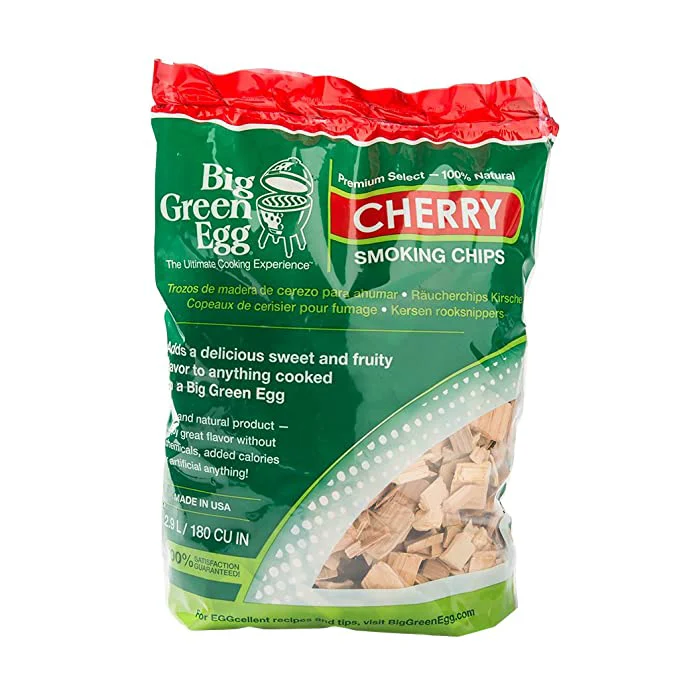 Minimalist Big Green Egg Cherry Wood Smoking Chips Powerful