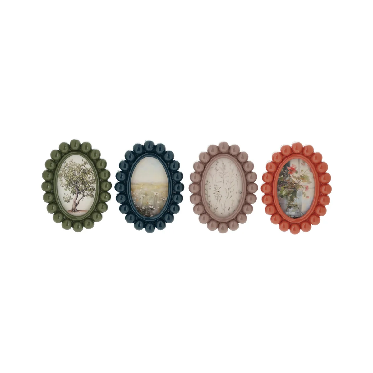 Genuine Resin Ball Photo Frame Magnet Certified