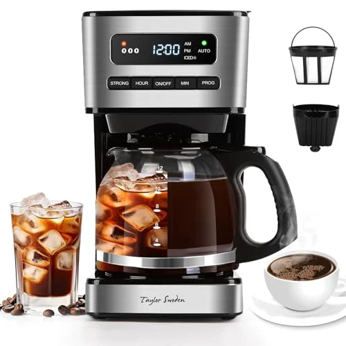 Trusted Programmable Coffee Maker 12 Cup Smooth