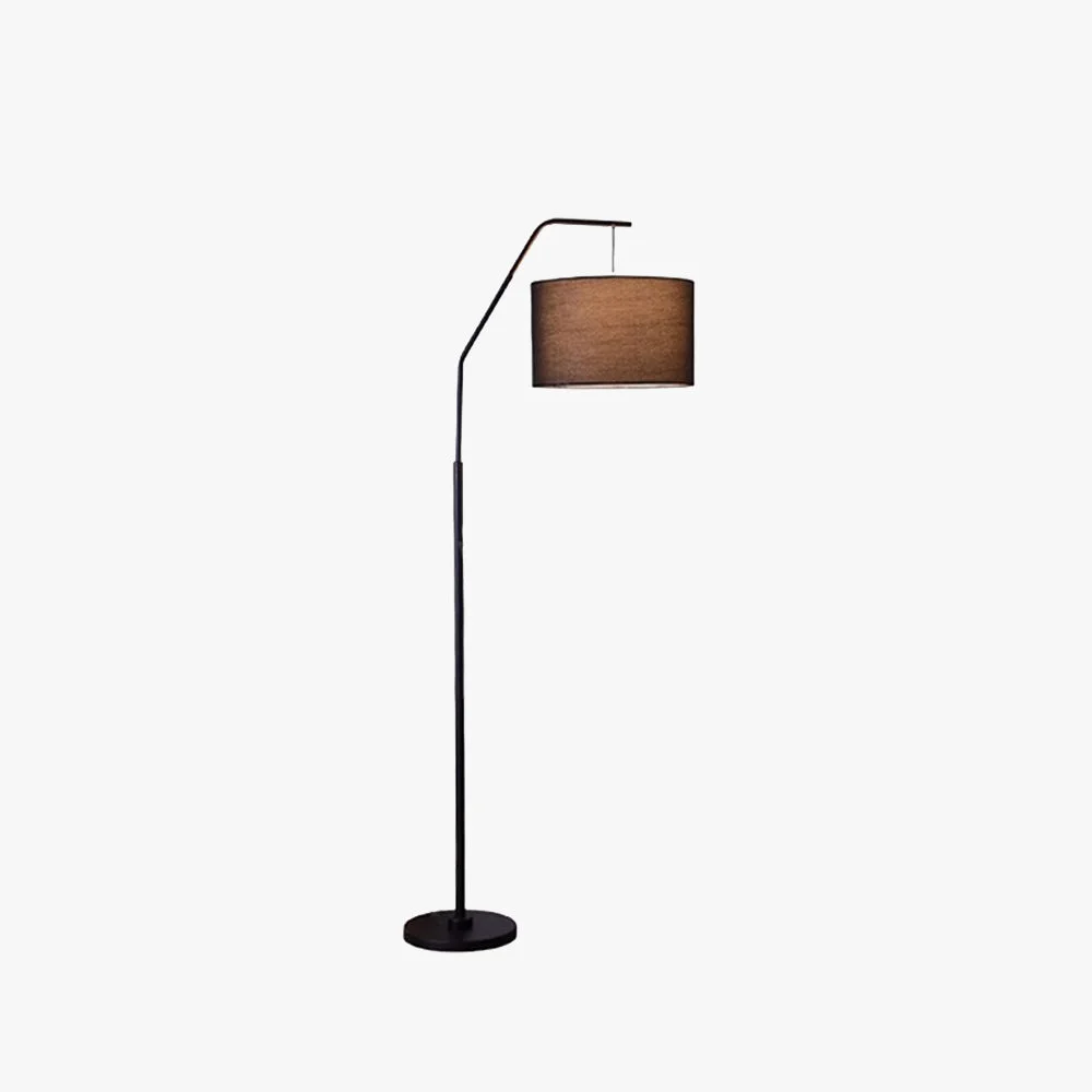 Premium Eryn Cylinder Shape Floor Lamp Over Arching Floor Lamp Unique Sophisticated
