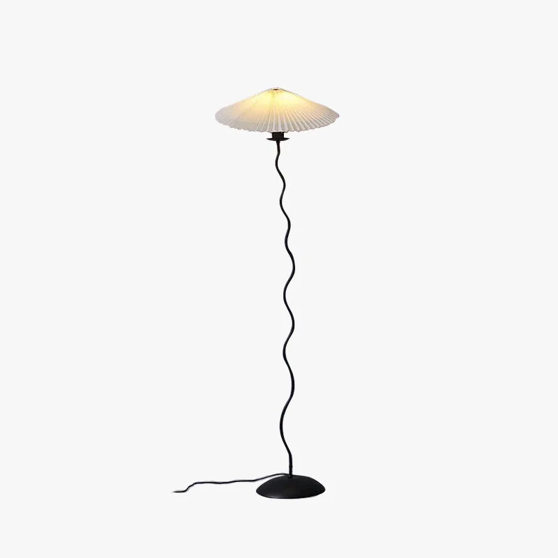 Innovative Renée Modern LED Mushroom Floor Lamp Metal Bedroom Living Room Artisan