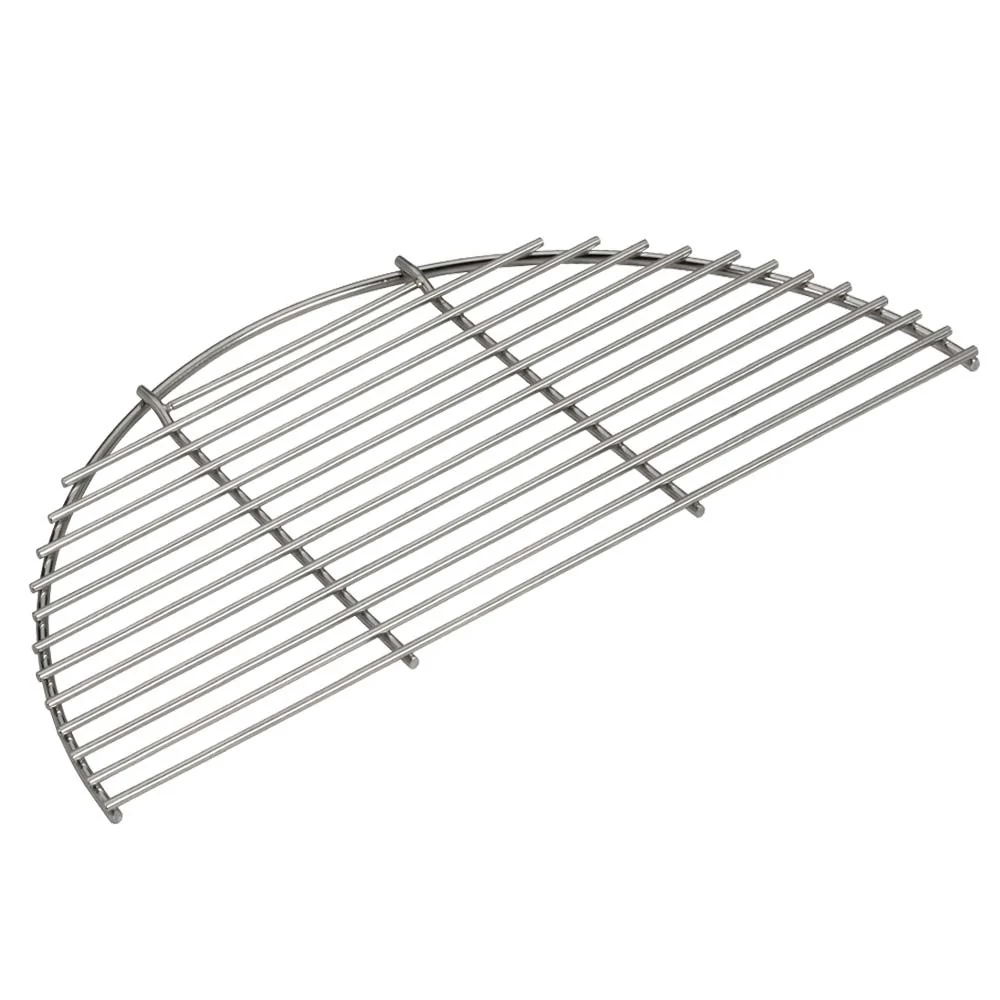 Top-Quality Big Green Egg Stainless Steel Half Grid for L Classic