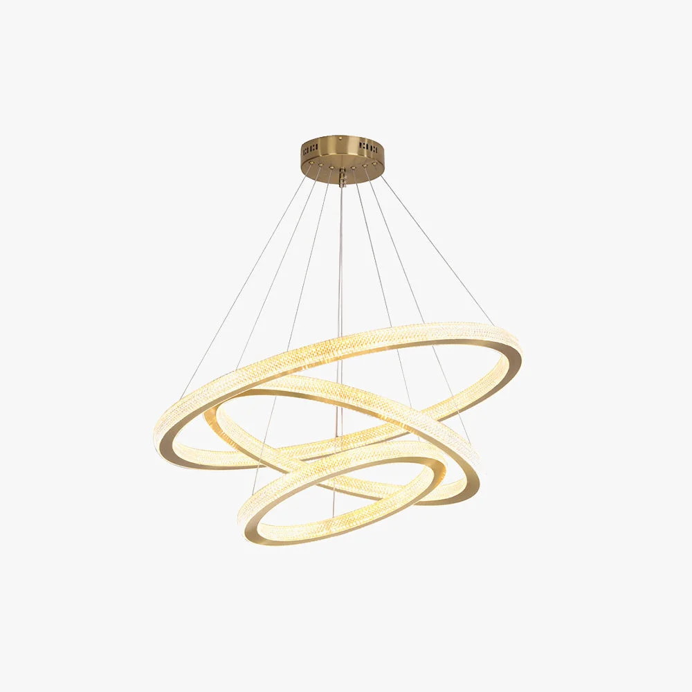 Premium Kirsten Contemporary Gold Luxury Ring Pendant Light Next-Generation
