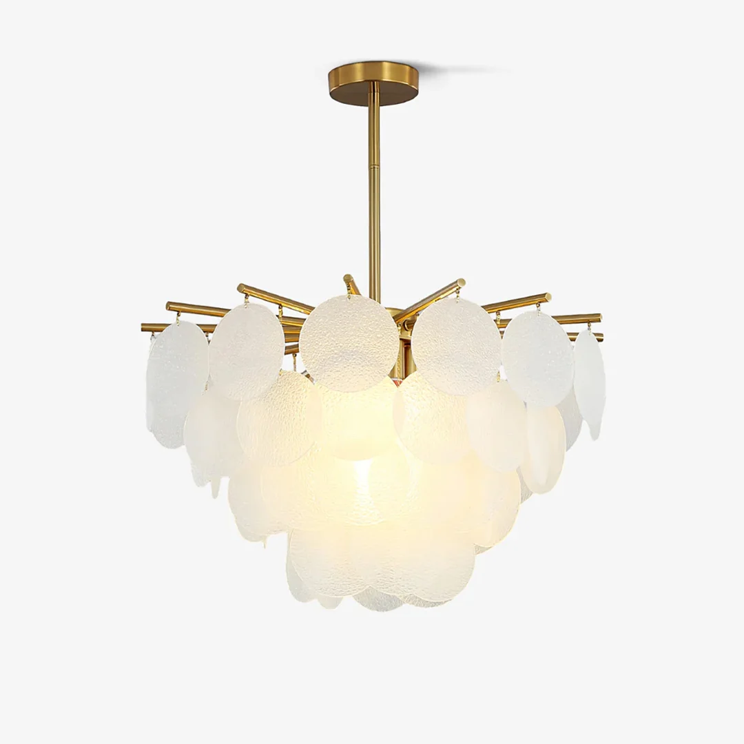 Comfortable Frosted Glass Chandelier Long-Lasting