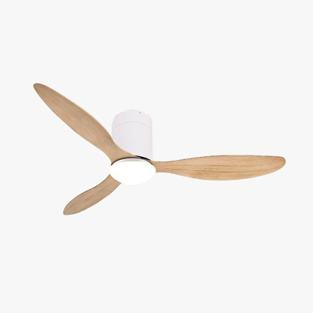 Genuine Walters 3-Blade White Ceiling Fan With Light 2 Color DIA 45.3” Quality