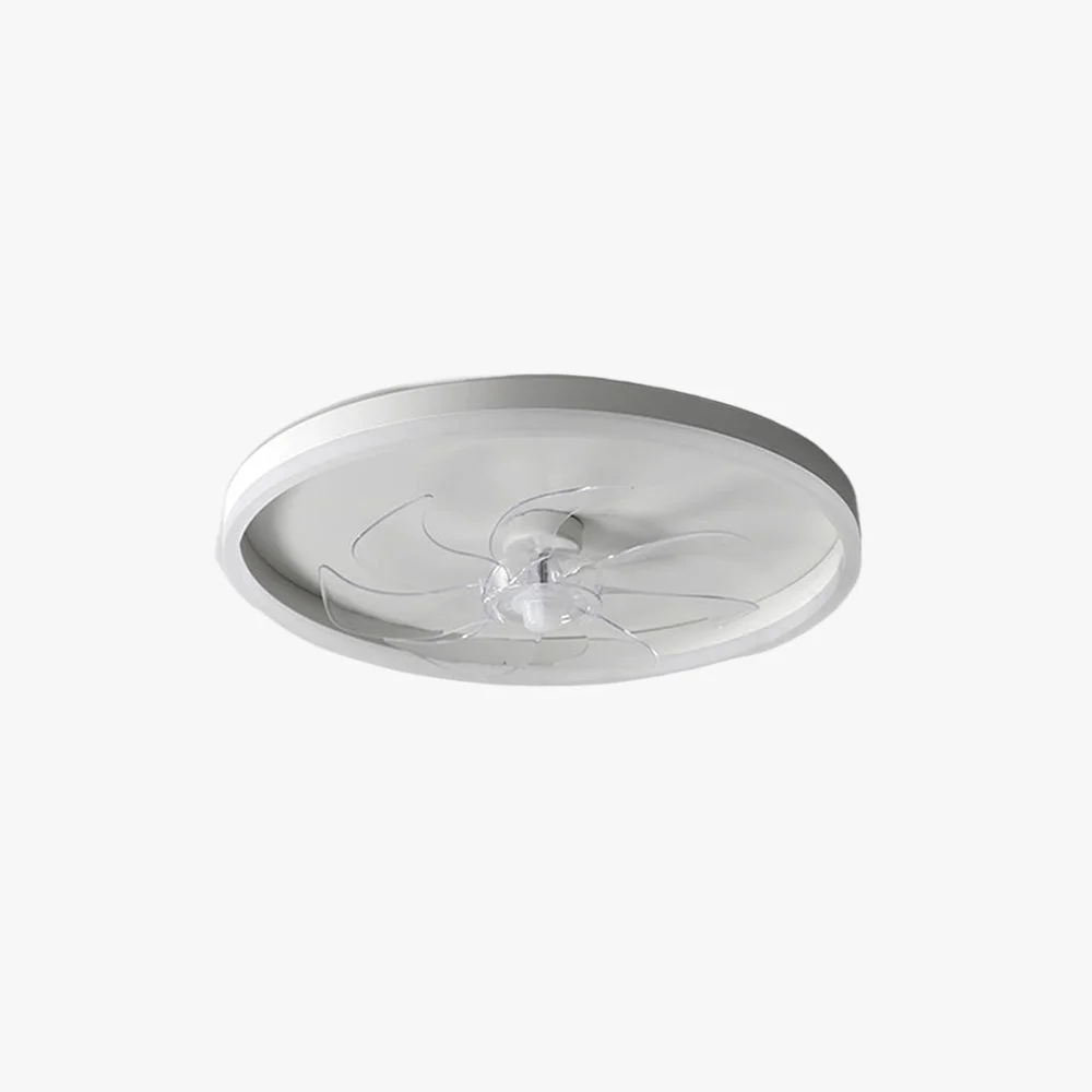 Artisan Edge 7-Blade Ring Ceiling Fan with Light DIA 15.7 19.7 23.6 User-Friendly