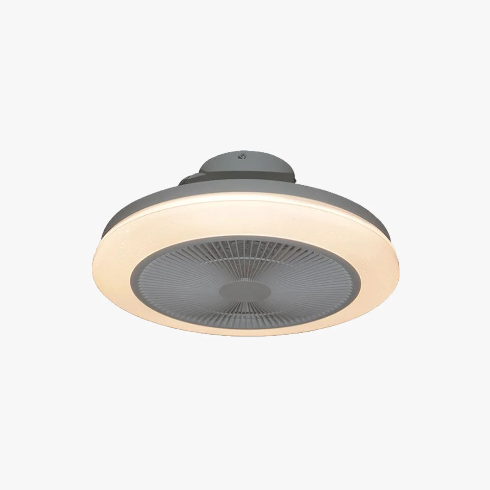 Breathable Morandi RGB Bluetooth Ceiling Fan with Light DIA 19 Premium