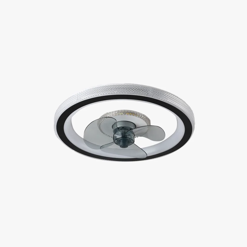 Authentic Kirsten 3-Blade Ceiling Fan with Light 19.5 Consistent