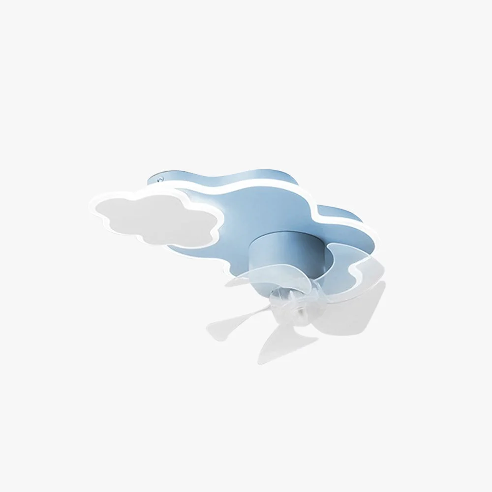 Superior Minori Cloud Ceiling Fan with Light 3 Color 23 21.5” Elegant