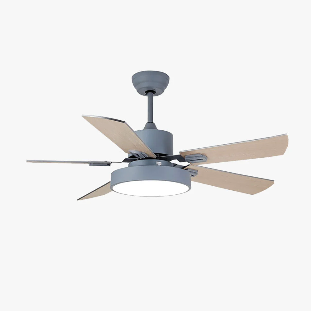 Prestigious Morandi 5-Blade Ceiling Fan with Light 4 Color Casual