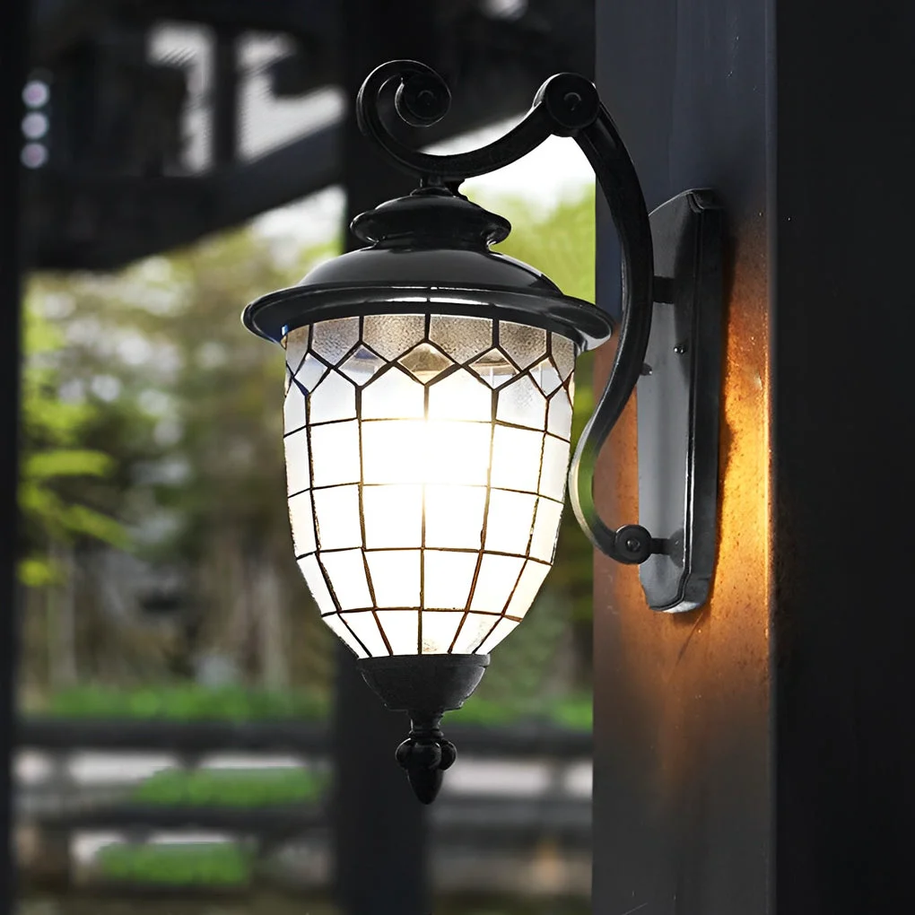 Elite Waterproof Minimalist Elegant Vintage European Style Outdoor Wall Lights Smart