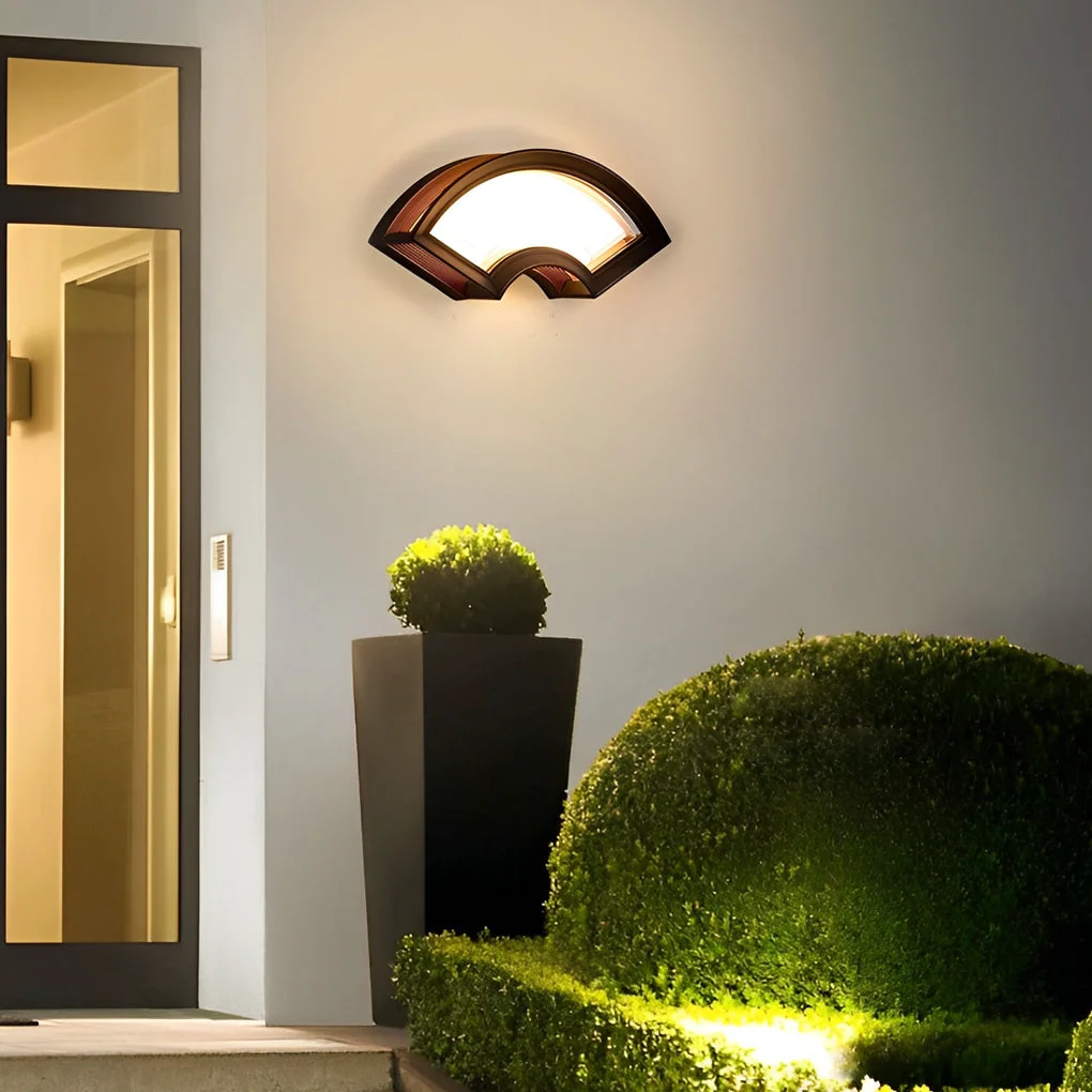 Fashionable Minimalist Waterproof Creative Aluminum Modern Outdoor Wall Light Excellent