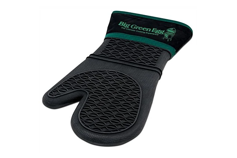 High-End Big Green Egg Heat-Resistant Silicone Mitt Secure