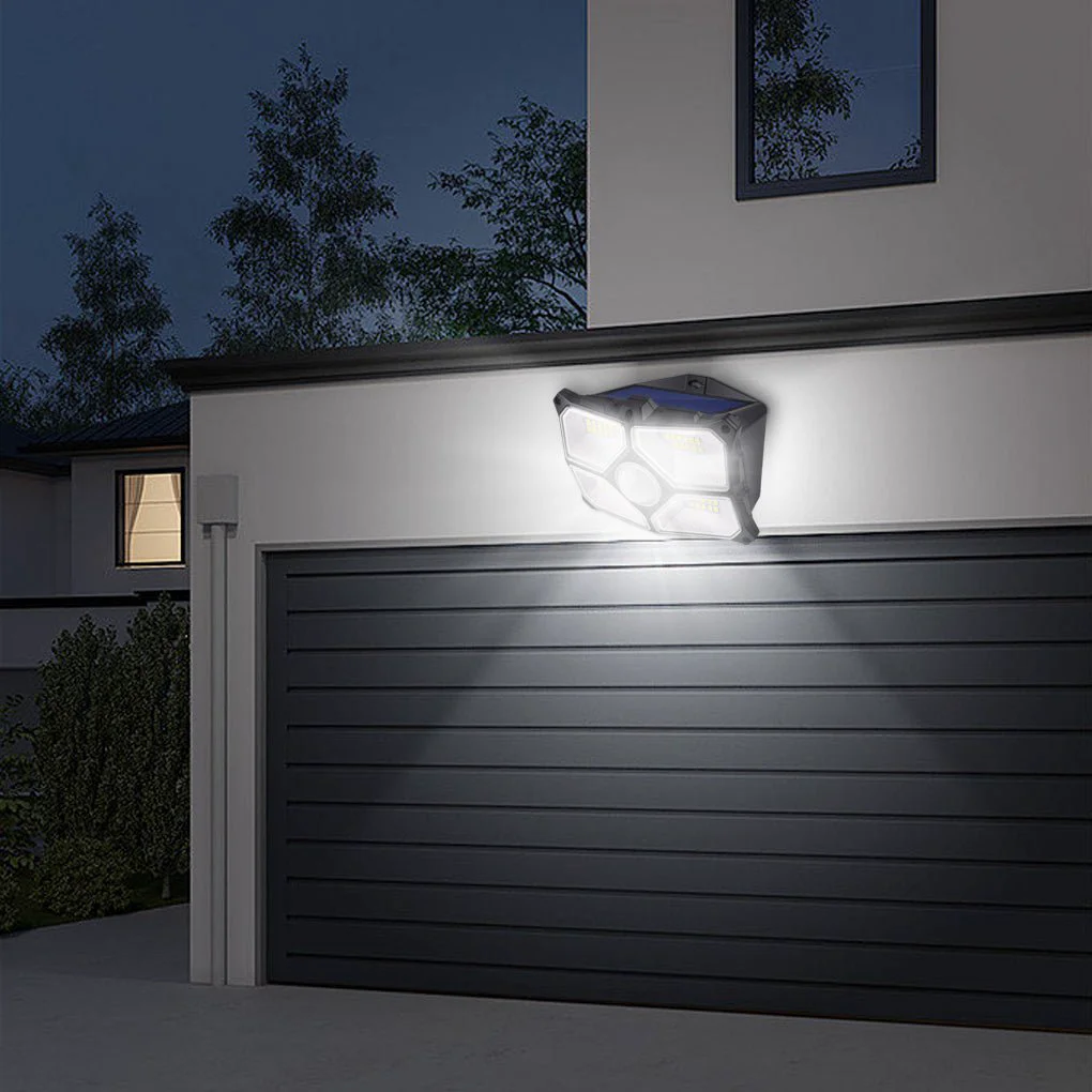 Certified Solar Motion Sensor Outdoor Wall Lamp LED Garden Lights Wall Sconces Waterproof World-Class