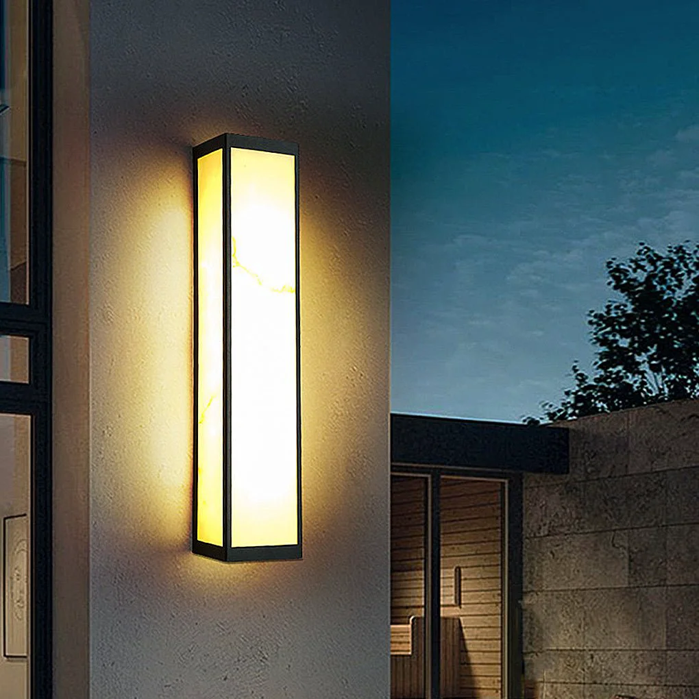 Fashionable Rectangle Outdoor Wall Lights LED Wall Lamp Wall Sconce Lighting Wall Mounted Lights Premium Material