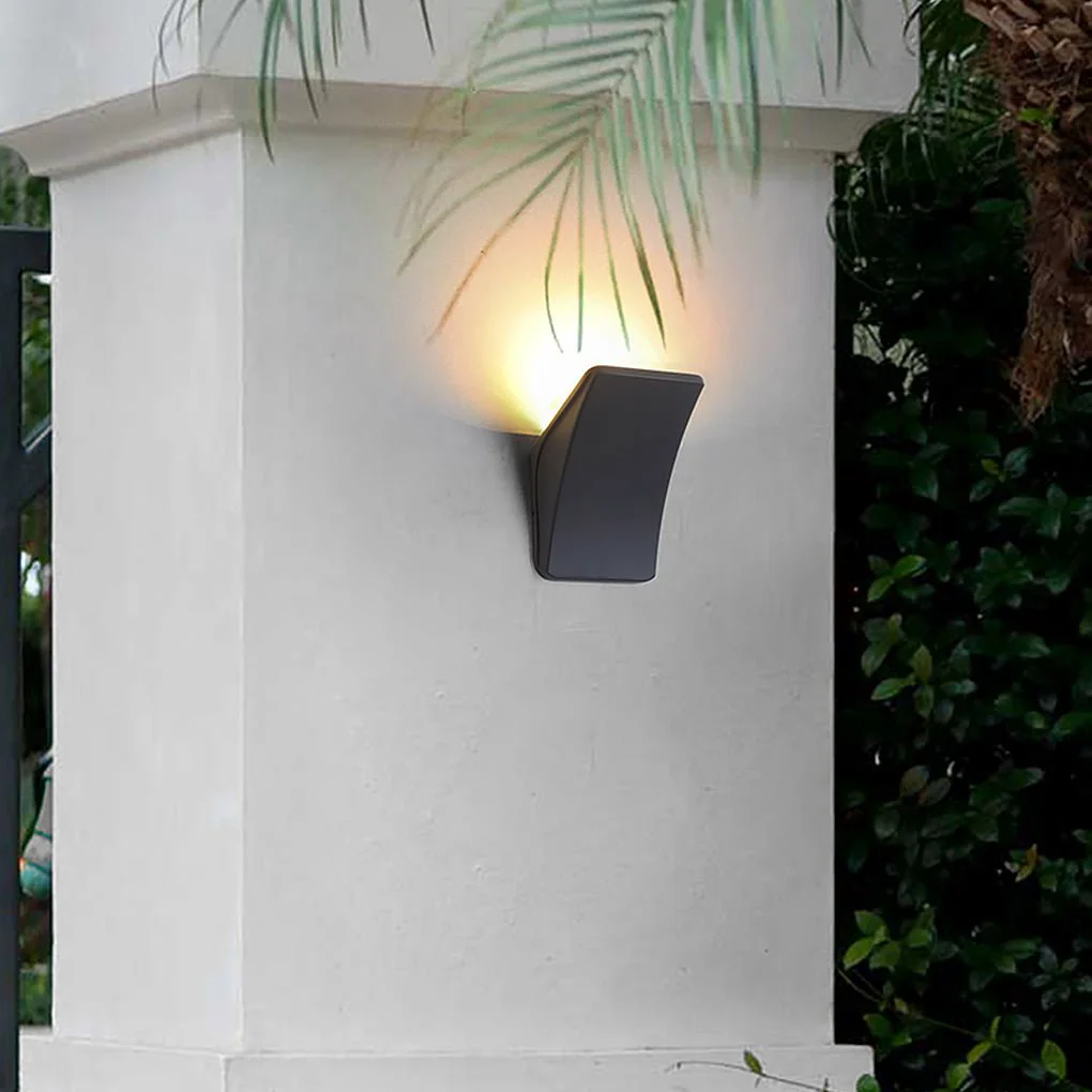 Eco-Friendly Unique LED 12W Black Modern Wall Sconces Wall Lamp Outdoor Wall Lights Original