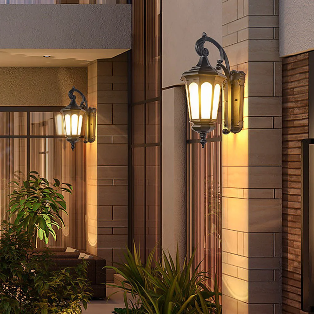 Natural Retro Classic Waterproof Wall Lamp Decorative Lighting For Outdoor Balcony Trusted