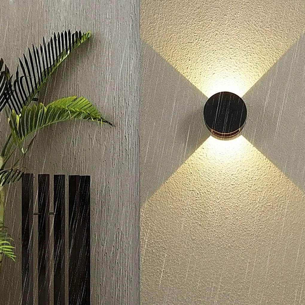 Sustainable Round Up and Down Lights Waterproof LED Wall Lights for Indoor Outdoor Balcony Quality