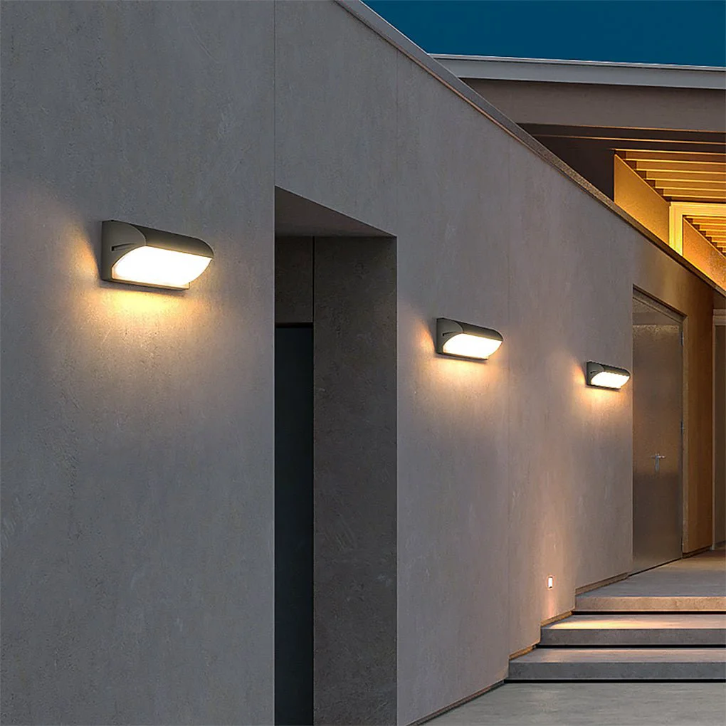 Safe Modern Minimalist LED Waterproof Wall Light for Outdoor Villa Courtyard Balcony Excellent