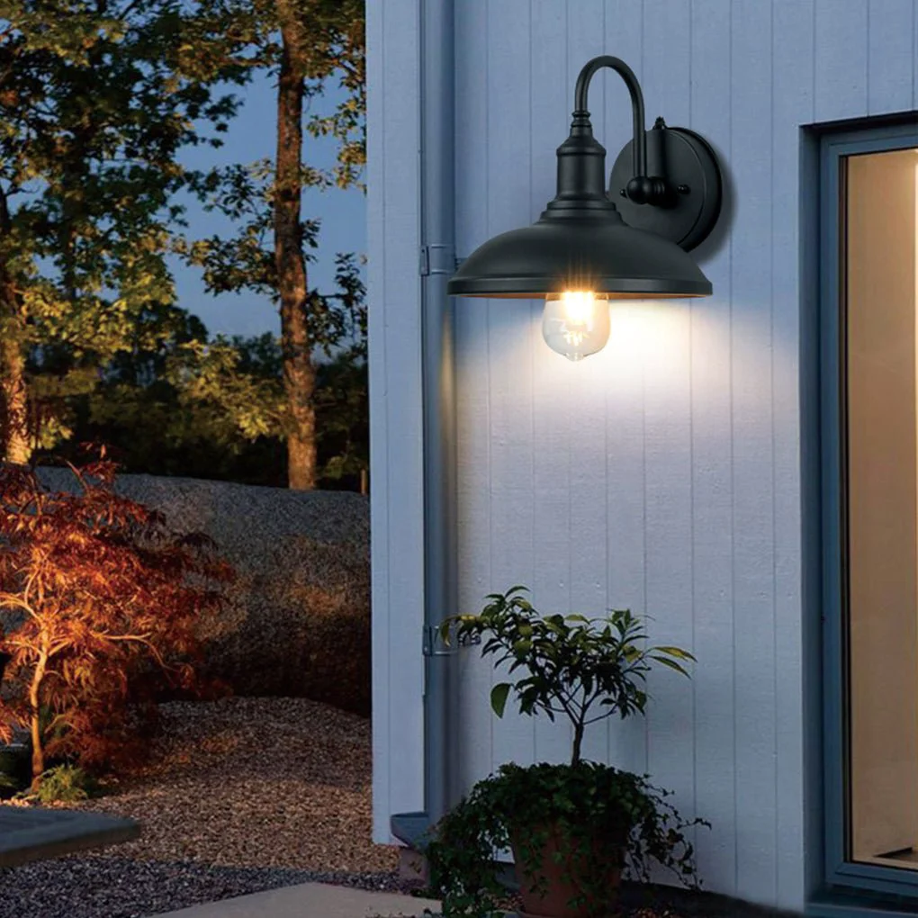 User-Friendly Retro Outdoor Waterproof Induction LED Wall Sconces Balcony Stair Garden Light Verified