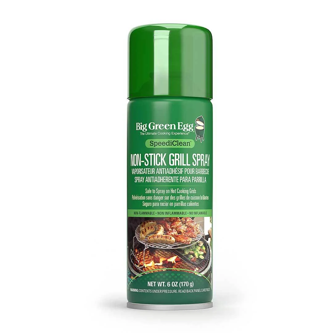 Long-Lasting Big Green Egg SpeediClean Non-Stick Grill Spray Easy-to-Use