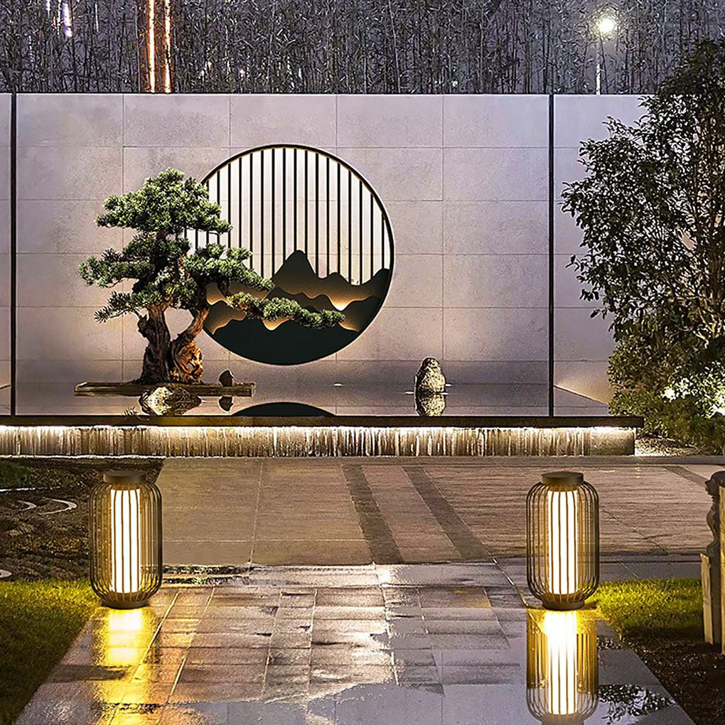Unique Creative Outdoor Waterproof LED Balcony Garden Light Landscape Wall Sconces Exclusive