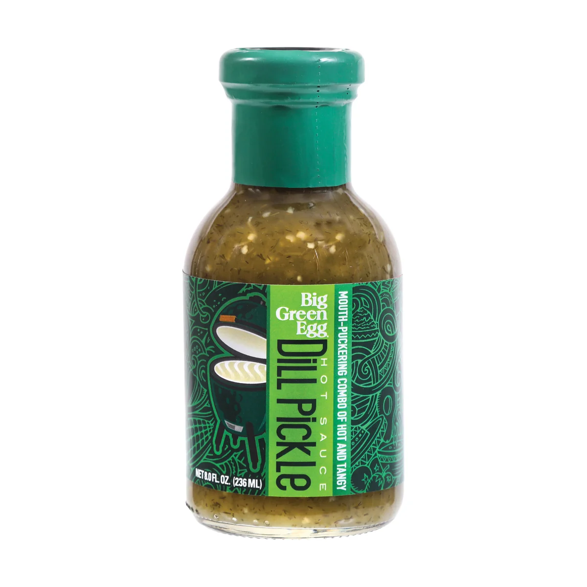 High-Grade Big Green Egg Hot Sauce Dill Pickle Lightweight
