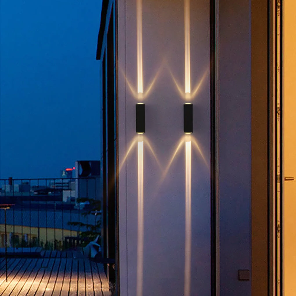 Flexible Waterproof Multipurpose Up Down Lighting Spotlight Outdoor Wall Lights Enhanced