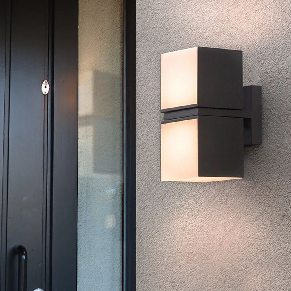 Clean Creative Outdoor Waterproof LED Landscape Light Exterior Wall Sconces Stylish