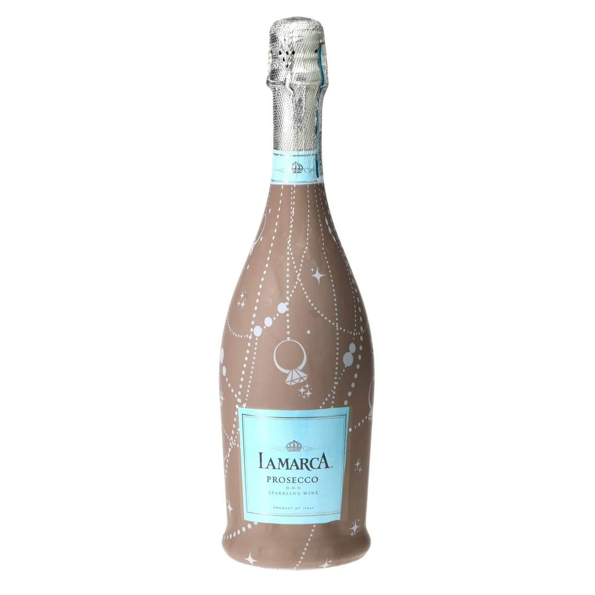 Proven Taupe Pearls Prosecco Prosecco Bottle Wrap Traditional