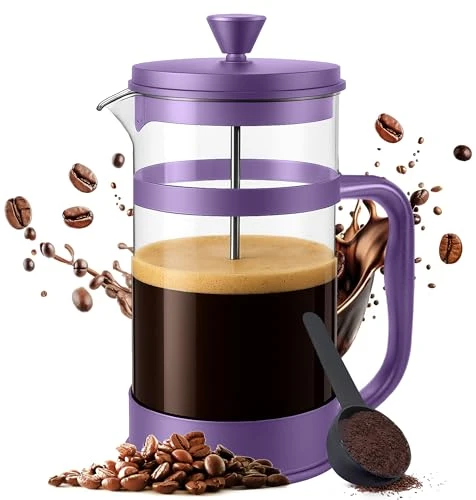 Green 12 Ounce 0.35 Liter French Press Coffee Maker Fashionable