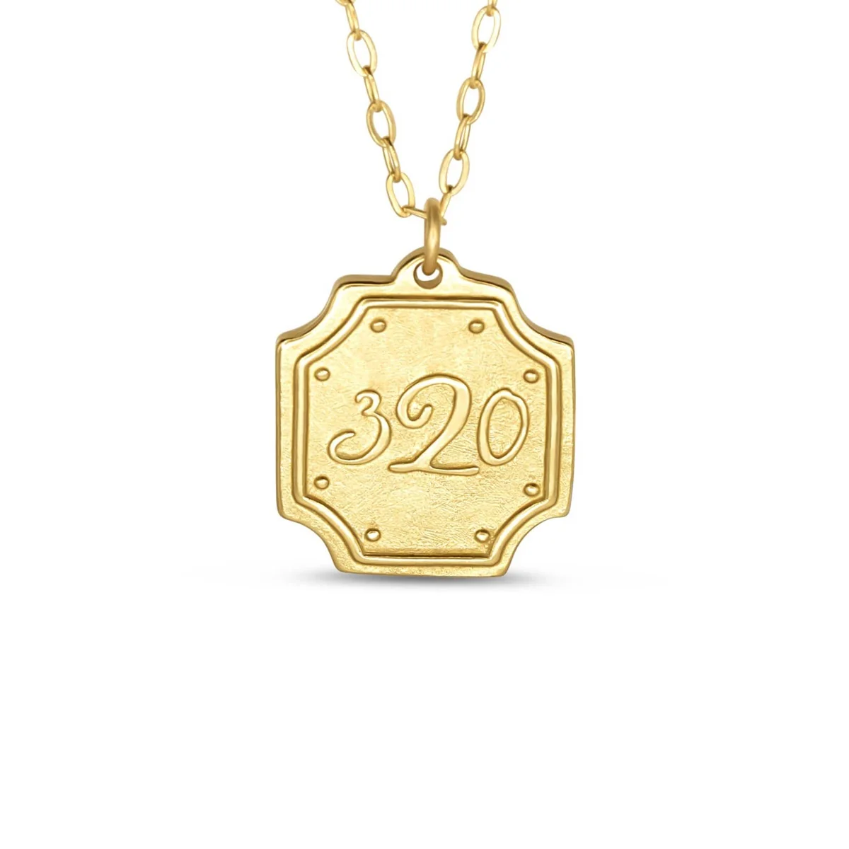 Fast Now All Glory to God Pendant Gold Ephesians 3 20 Verse Necklace Powerful