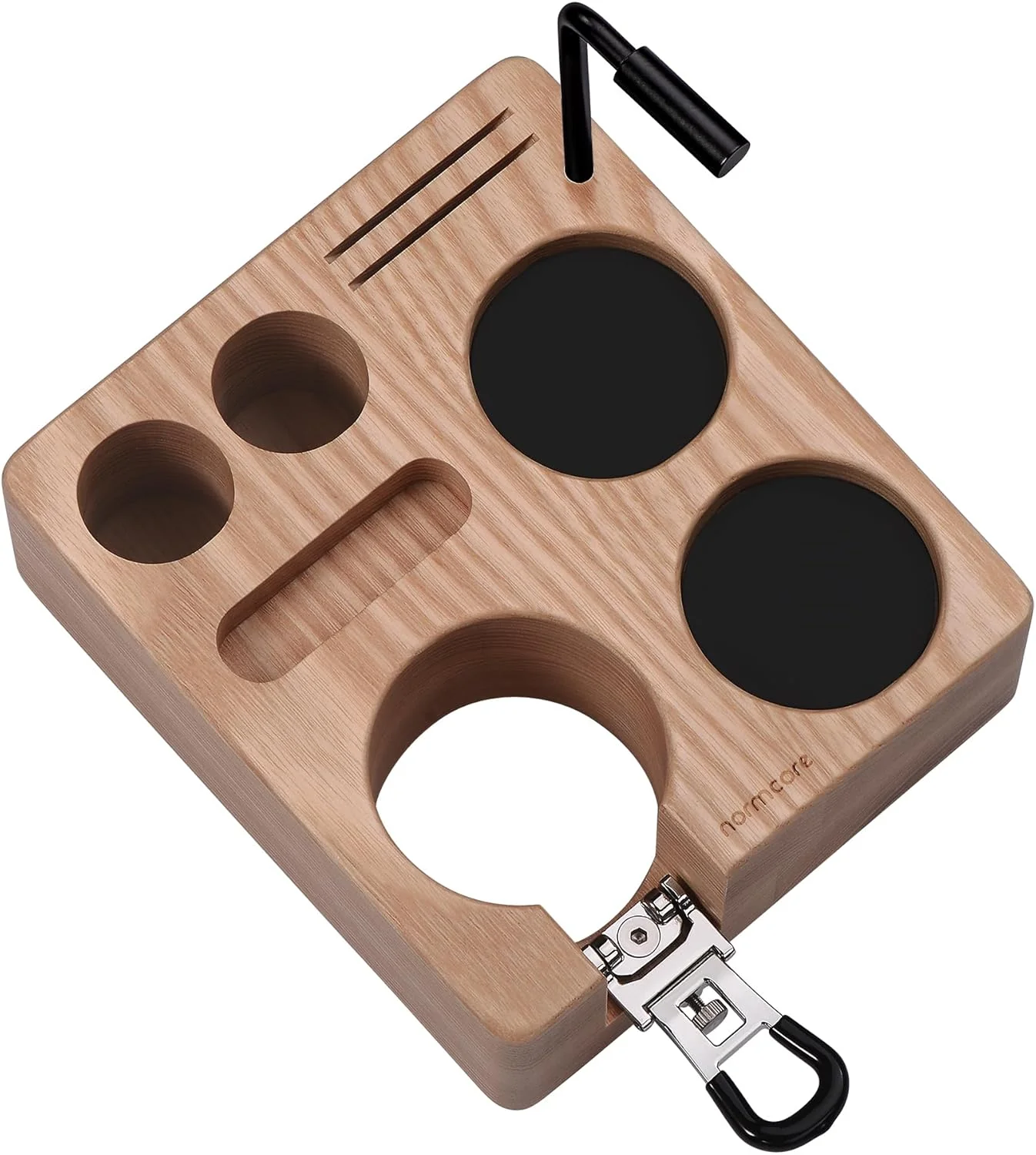 Breathable Normcore Compact Tamping Station Tamper WDT Holder Portafilters Stand Espresso Accessory Tool Organizer For 51mm 54mm Machine Adjustable Height Advanced