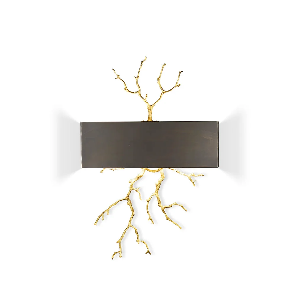 Refined Brass Branch Wall Lamp Classic