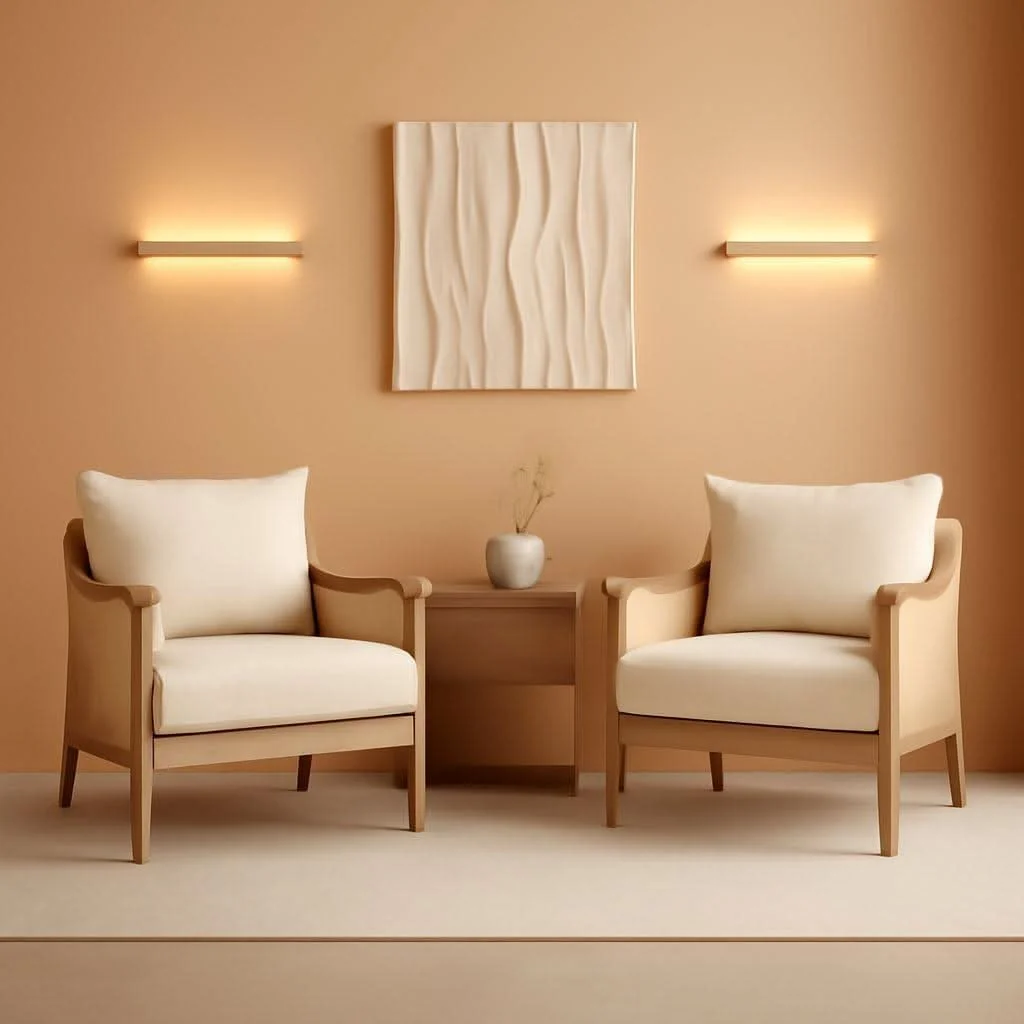 First-Class Cream Braided Accent Chairs Set Of 2 For Living Room Practical