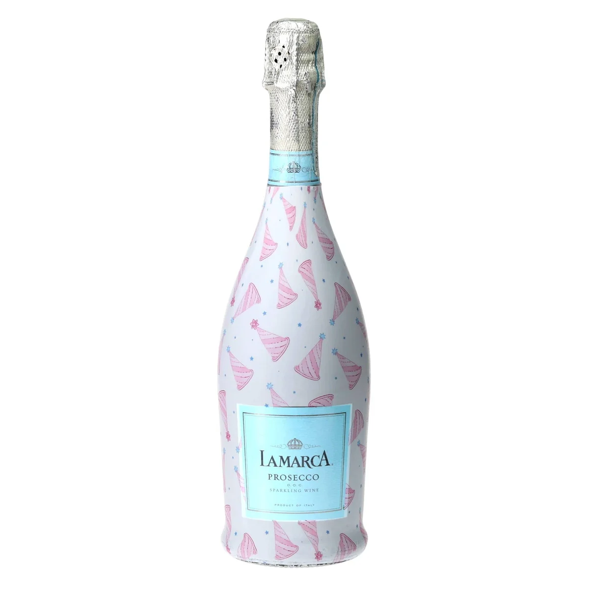 Professional Pastel Birthday Party Hats Prosecco Bottle Wrap Minimalist