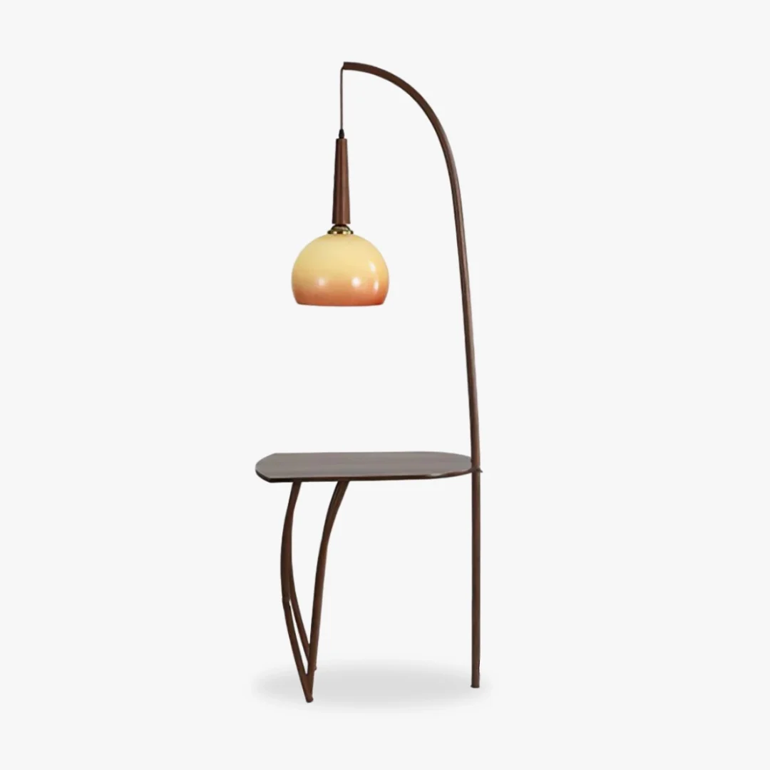 Easy-to-Use Wooden Table Floor Lamp Eco-Friendly