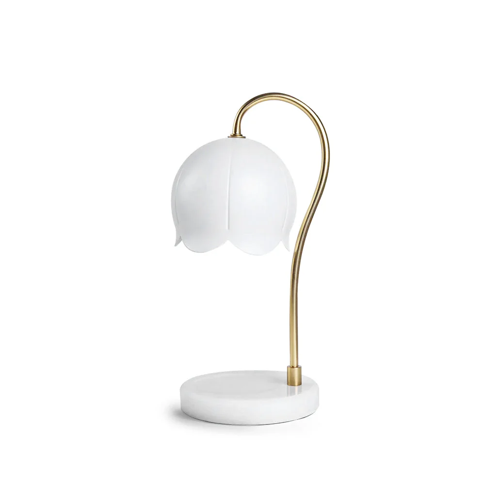 Sophisticated Flower Candle Warmer Lamp Durable