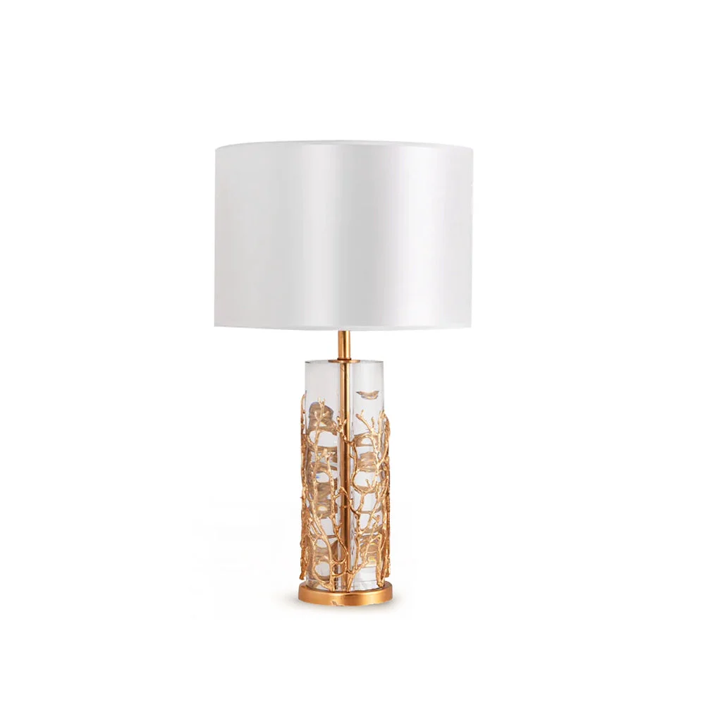Easy-to-Use Quatrefoil Table Lamp Premium