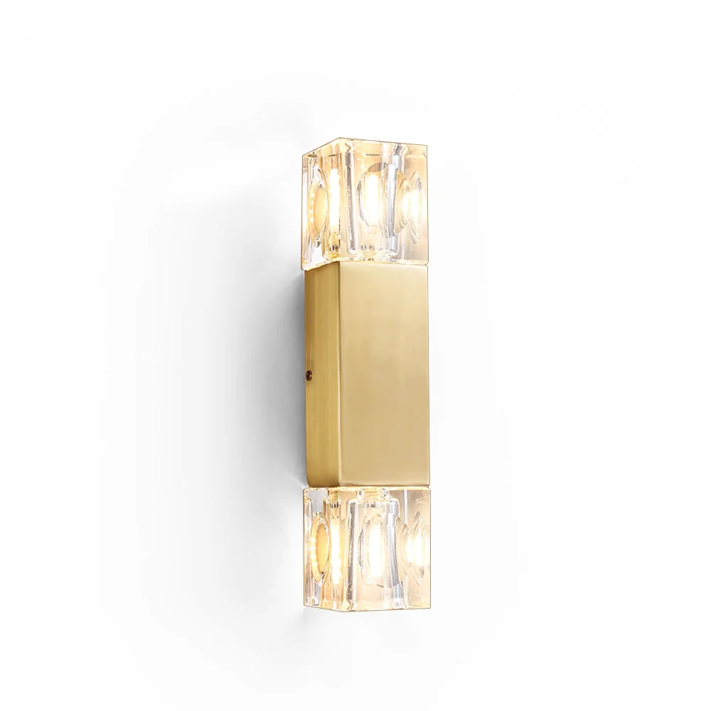 Elite Rectangle Crystal Wall Lamp Certified