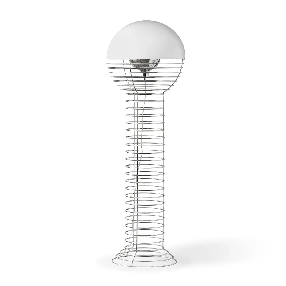 Minimalist Wire Floor Lamp Contemporary