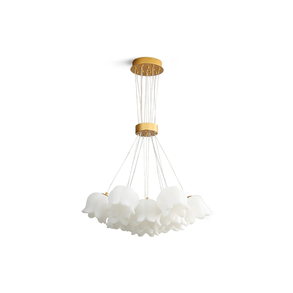 Verified Lily Of The Valley Chandelier Green