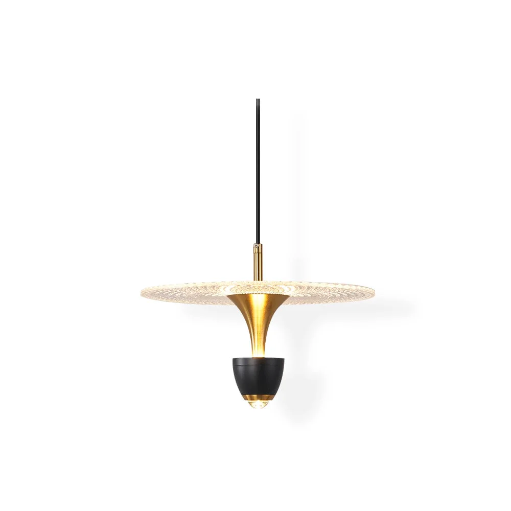 Secure UFO Glass Pendant Lamp Expertly Made