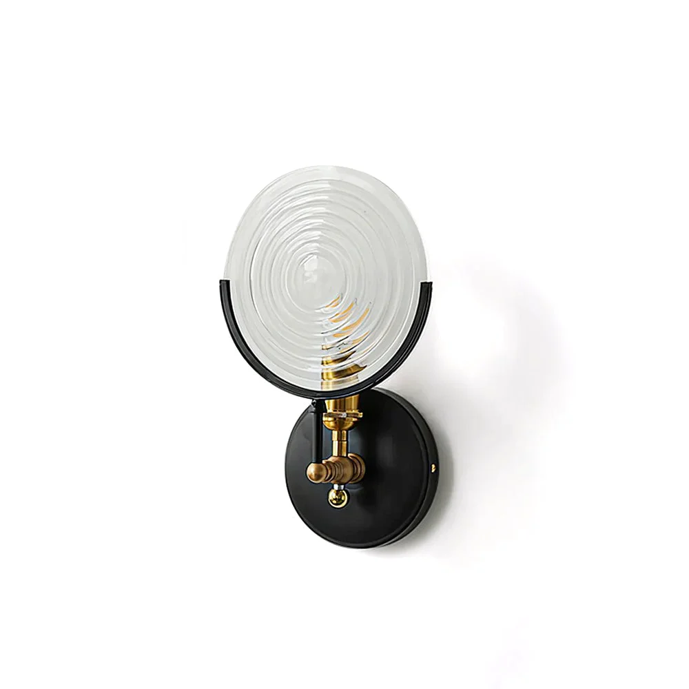 Powerful Steampunk Wall Lamp Responsible